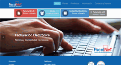 Desktop Screenshot of fiscalnet.mx